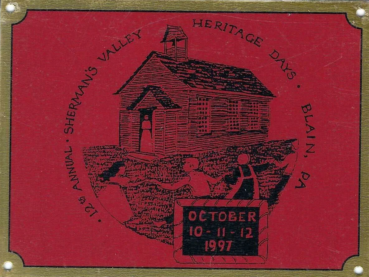 Sherman's Valley Heritage Days 1997 Commemorative Plate