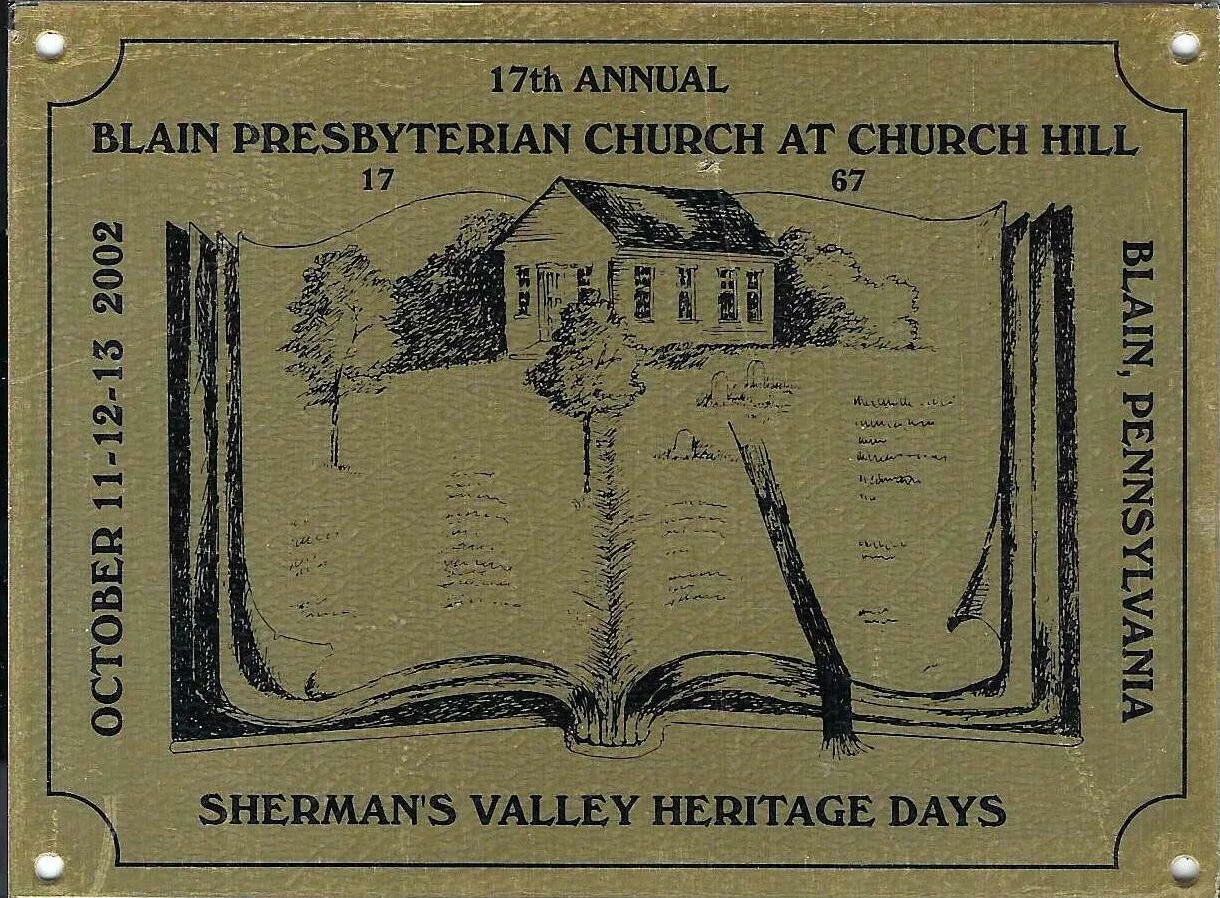 Sherman's Valley Heritage Days 2002 Commemorative Plate