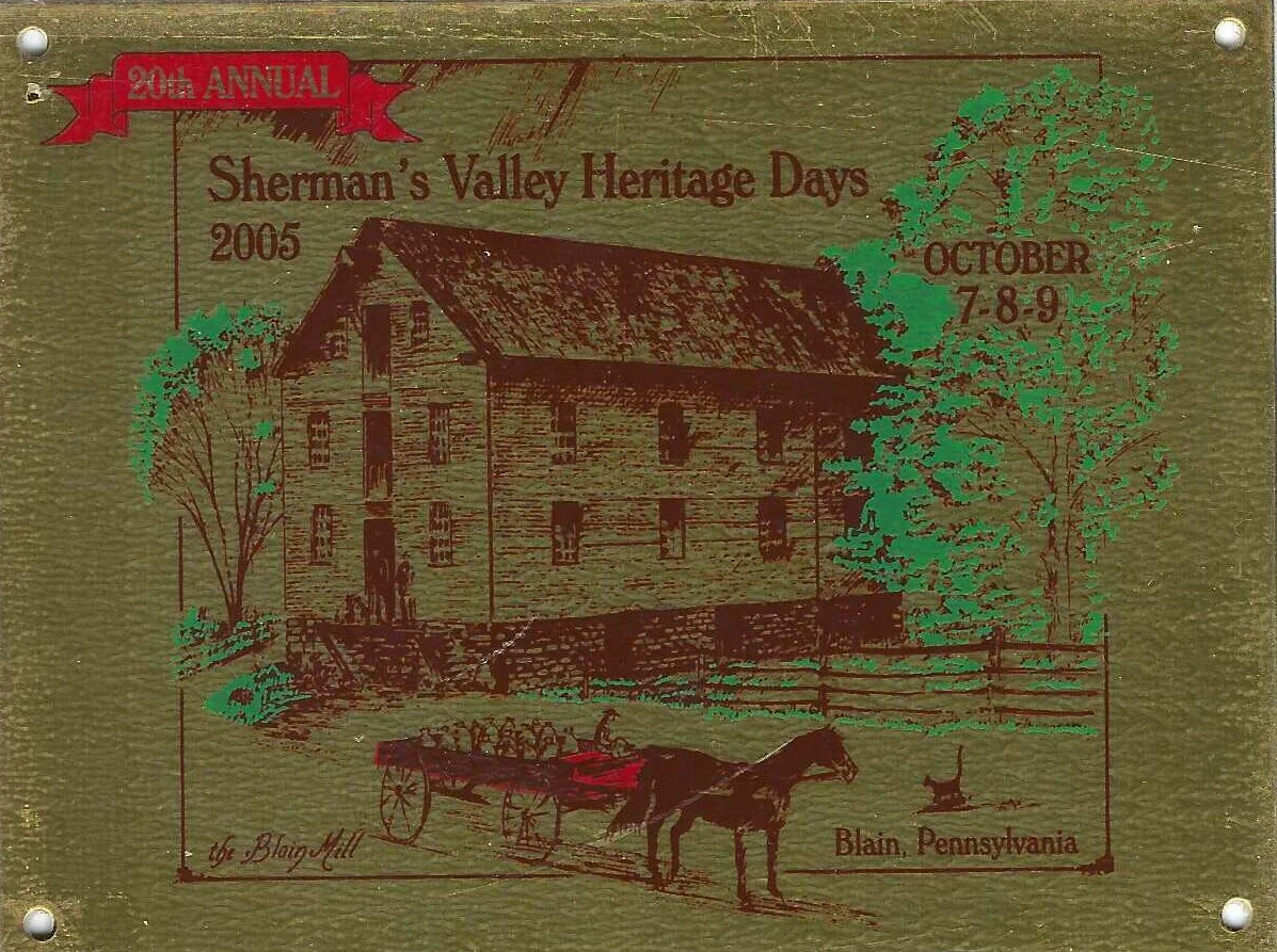 Sherman's Valley Heritage Days 2005 Commemorative Plate