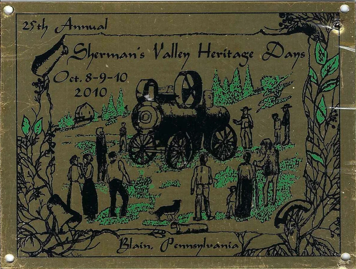 Sherman's Valley Heritage Days 2010 Commemorative Plate