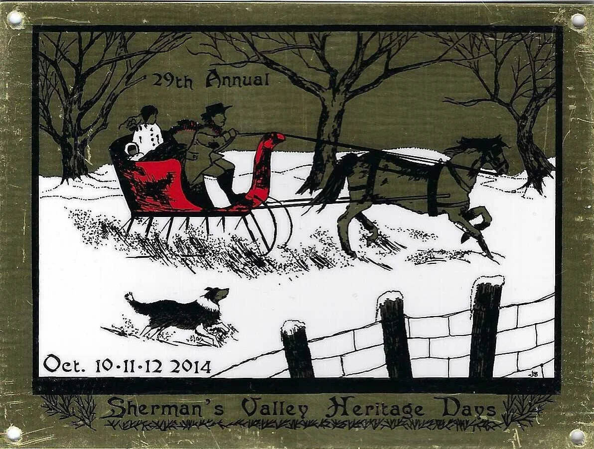 Sherman's Valley Heritage Days 2014 Commemorative Plate