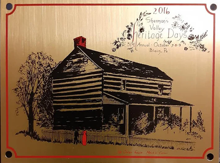 Sherman's Valley Heritage Days 2016 Commemorative Plate