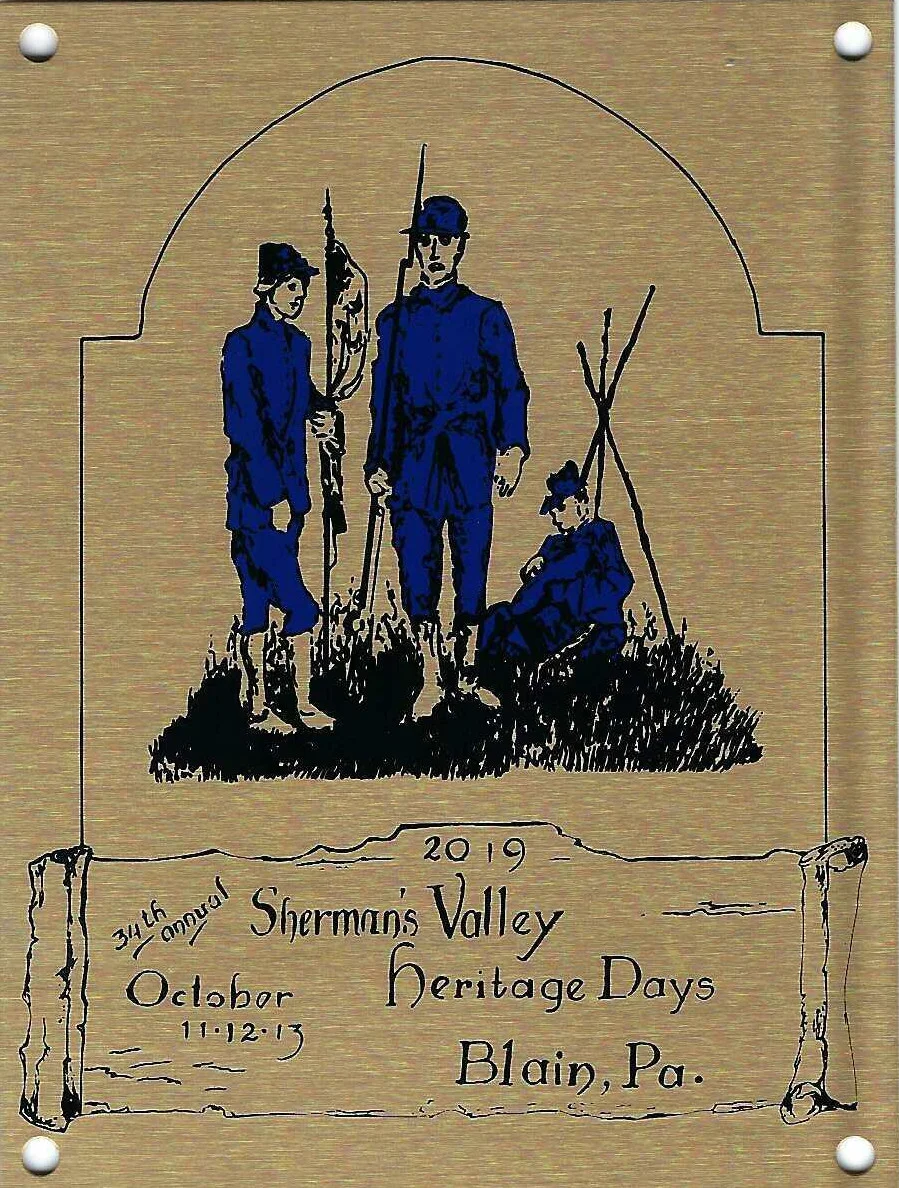 Sherman's Valley Heritage Days 2019 Commemorative Plate
