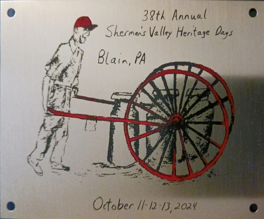 Sherman's Valley Heritage Days 2024 Commemorative Plate